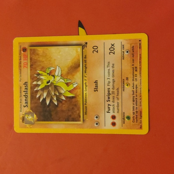 Pokemon 1995 Sandslash 1990s Base Set - Picture 4 of 4